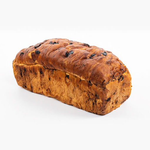 Afbeelding van vruchten brood zonder spijs half