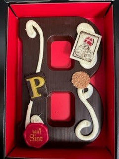 Afbeelding van Chocoladeletter Puur Deco 220gr