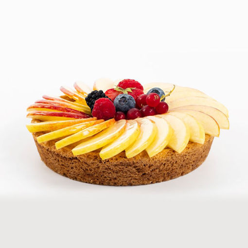 Afbeelding van luxe fruittaart Gesorteerd fruit 6 pers