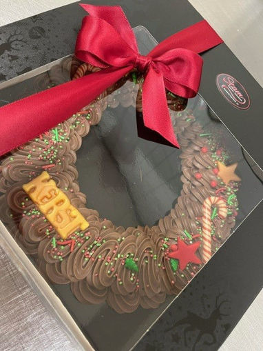 Afbeelding van Chocolade kerstkrans